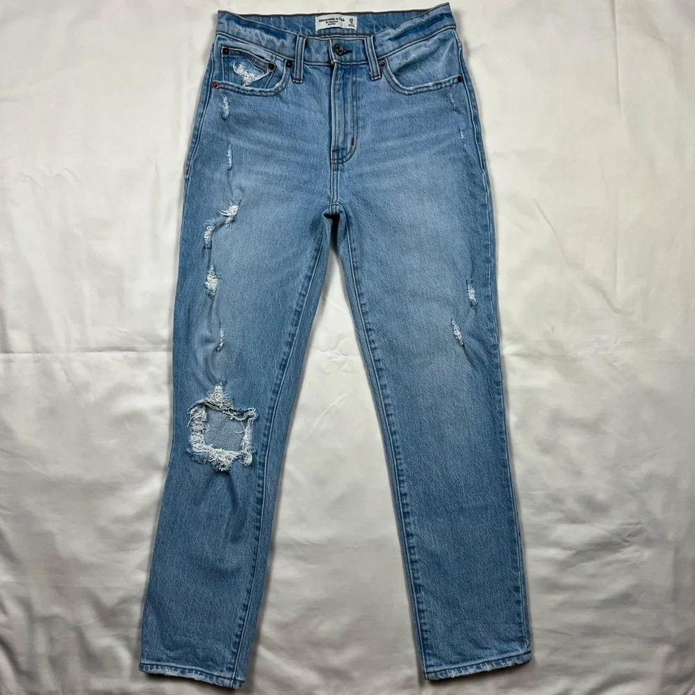 Abercrombie & Fitch The Boyfriend Mid Rise Jeans